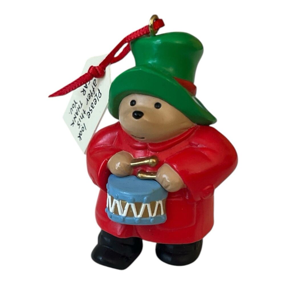 Vintage Hallmark Ornament: 1989 Paddington Bear QX4292